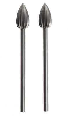 2 fraises en acier wolfram-vanadium � 6,0 mm PROXXON