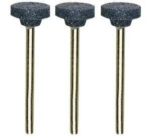 3 meules en corindon � 13,0 mm PROXXON
