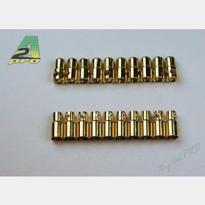 Contact M�le Plaqu� OR 4mm