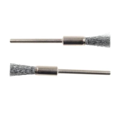 2 brosses en acier en forme de pinceau fin � 8,0 mm PROXXON - 28951