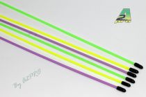 ANTENNES FLUO avec embouts (6 pcs)