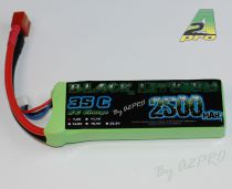 Black Lithium 2500mAh 35C 2S - 9250320