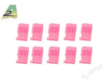 Boitier Futaba mâle Rose (10 pcs)