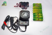 CHARGEUR + 8xAA-800+ 6V/5150W