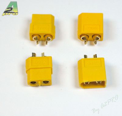 Connecteur XT-60 OR M�le + Femelle (2 paires)