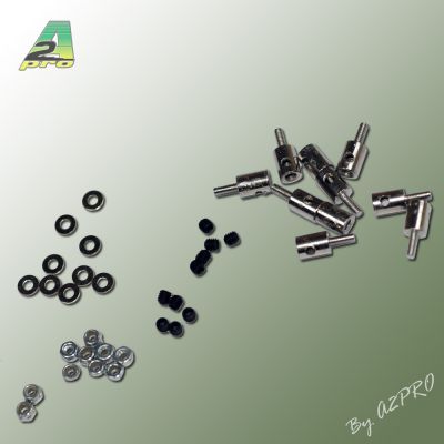 Domino fixation c�p 2mm / servo (Nylstop M2) (10 pcs)