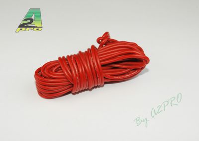 Fil silicone AWG18-0.81� rouge (5m)