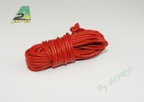 Fil silicone AWG18-0.81² rouge (5m)