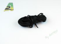 Fil silicone AWG20-0.50² noir (5m)