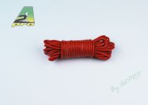 Fil silicone AWG20-0.50² rouge (5m)