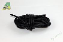 Fil silicone AWG8 - 8,3² noir (5m)