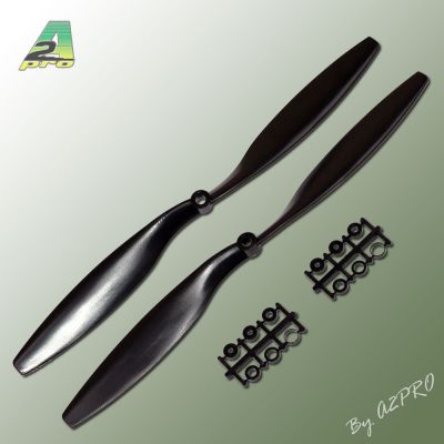 H�lice Gemfan SF push 12x4,5 noir (2 pcs)
