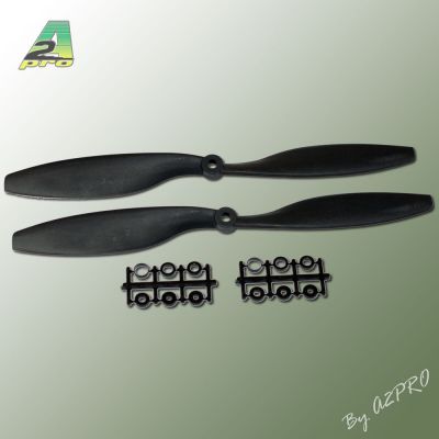 H�lice Gemfan SF push 10x4,5 carbone (2 pcs)