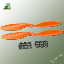 Hélice Gemfan SF push 10x4,5 orange (2 pcs)