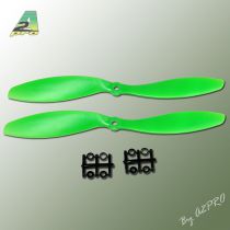 Hélice Gemfan SF push 10x4,5 vert (2 pcs)