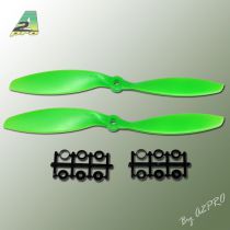 Hélice Gemfan SF push 8x3,8 vert (2 pcs)