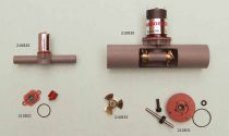 Hélice laiton 3 pales pour propulseur étrave