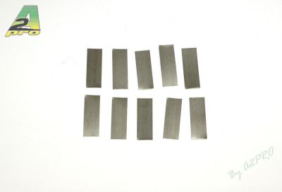 Lamelles nickel�es 11 mm x 31 (10p)