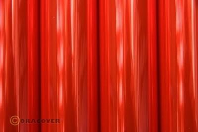 ORACOVER ROUGE FLUO TRANSPARENT 10m
