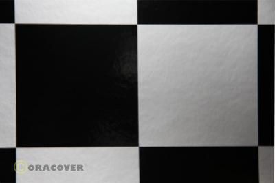 ORACOVER FUN 6 ARGENT/NOIR 2m