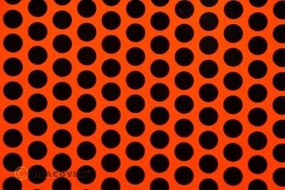 ORASTICK FUN 1 ORANGE FLUO/NOIR 2m