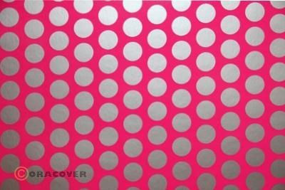 ORASTICK FUN 1 ROSE FLUO/ARGENT 10m