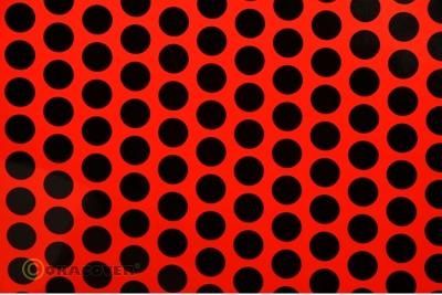 ORASTICK FUN 1 ROUGE FLUO/NOIR 2m
