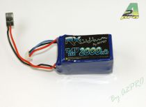 Pack Rx Lipo 7,4V/2000mAh JR