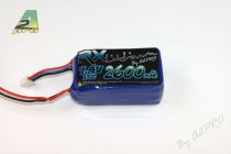 Pack Rx Lipo 7,4V/2600mAh JR