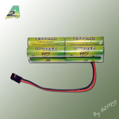 PACK Tx B 9.6V/AP-2500 Fut type servo