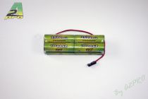 PACK Tx B 9.6V/AP-2500 JR type servo