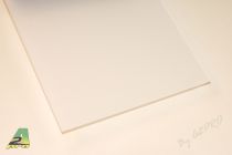 PVC transparent et mat avec nervure 194x320x1,30mm