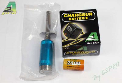 GLOW START/VOLTMETRE 2100 + CHARG.