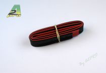TUBE THERMO 12mm ROUGE+NOIR 2x50cm