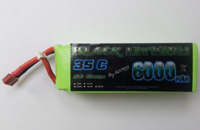 Black Lithium 6000mAh 35C 5S
