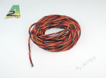 Fil silicone JR tressé 0.5² (5m)