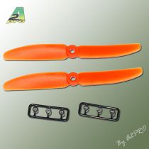 Hélice Gemfan SF push 5x4 orange (2 pcs)