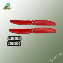 Hélice Gemfan SF 5x3 rouge (2 pcs)