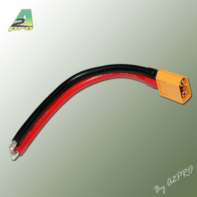 Cordon XT60 m�le avec fils 12 cm AWG14