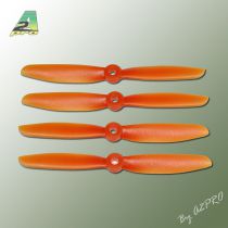 Hélice PTK (2 paire CW+ CCW)  5x4,5 orange