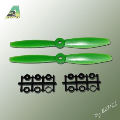 H�lice Gemfan fibre SF 6x4 demi bullnose vert (2 pcs)