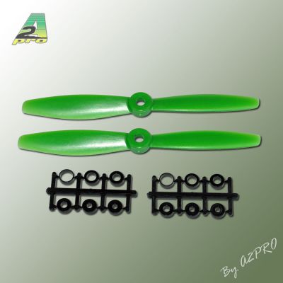 H�lice Gemfan fibre SF 6x4 push demi bullnose vert (2 pcs)