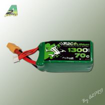 Race Lithium 1300mAh 70C 4S - XT-60