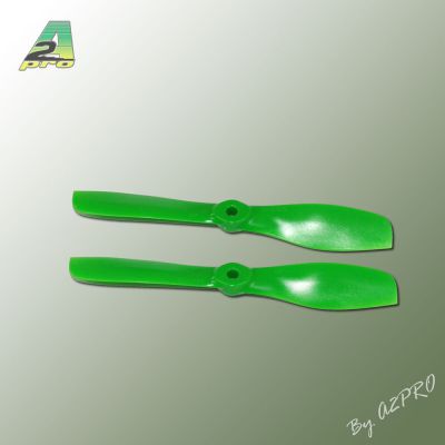 H�lice Gemfan fibre SF 5,5x5 demi bullnose vert (2 pcs)
