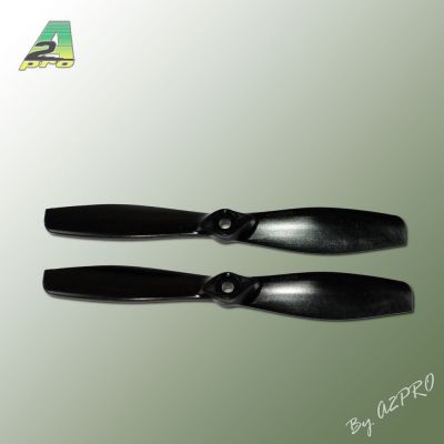 H�lice Gemfan PC 6x4,5 demi bullnose noir (2 pcs)