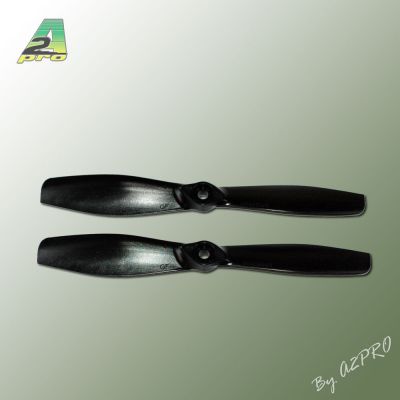 H�lice Gemfan fibre SF 6x4,5 push demi bullnose noir (2 pcs)