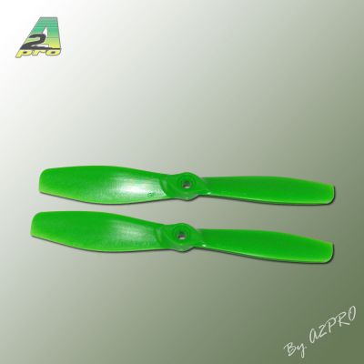 H�lice Gemfan fibre SF 6x4,5 push demi bullnose vert (2 pcs)