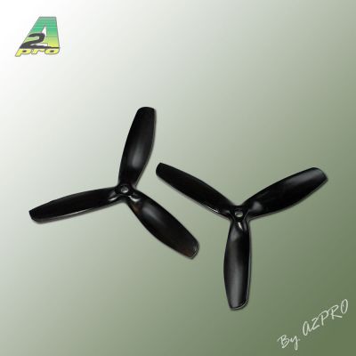 H�lice Gemfan Tripale  PC 5x5 demi bullnose noir (2 pcs)