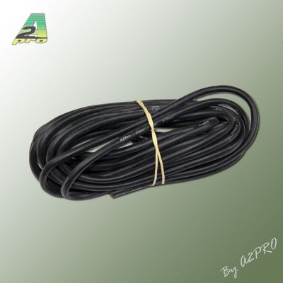 Fil silicone AWG9 - 6.63� noir (5m)