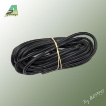 Fil silicone AWG9 - 6.63² noir (5m)